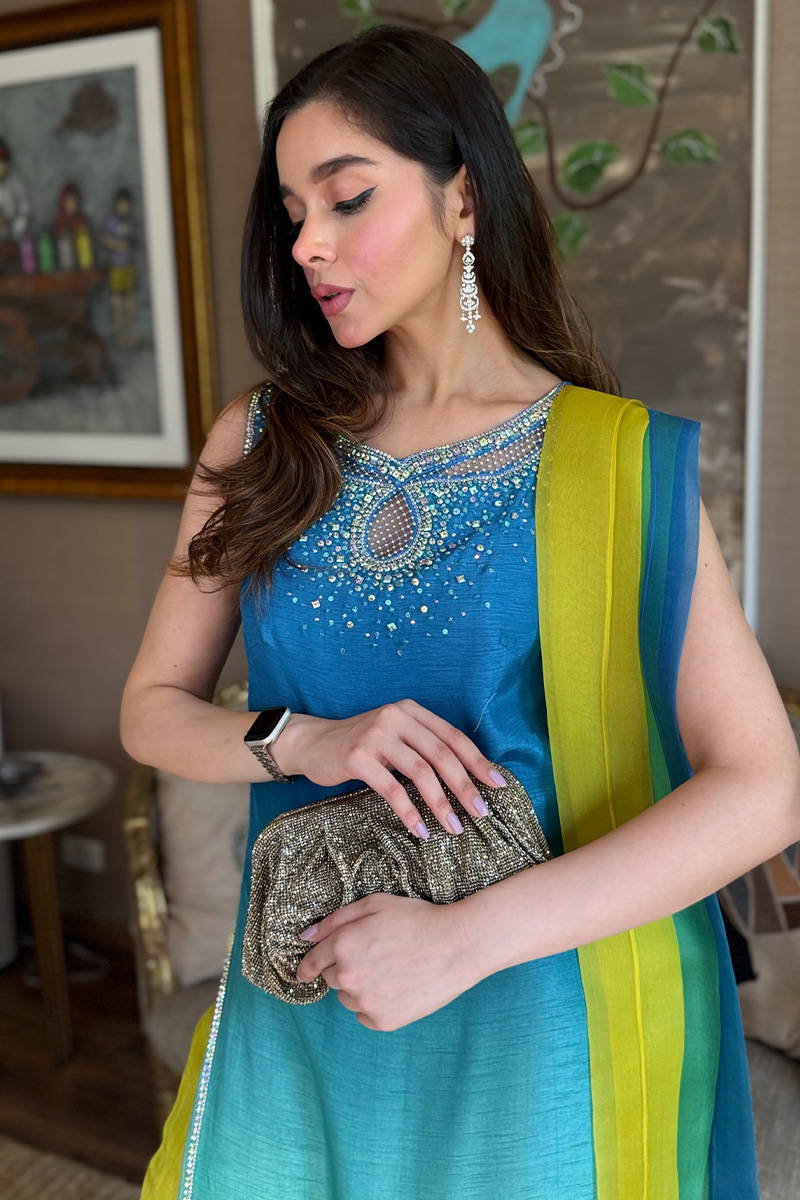 Farida Hasan Neon Ombre — Mairaz