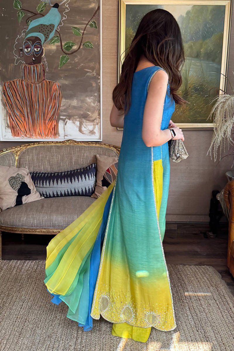 Farida Hasan Neon Ombre — Mairaz