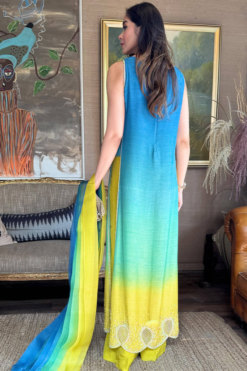 Farida Hasan Neon Ombre — Mairaz