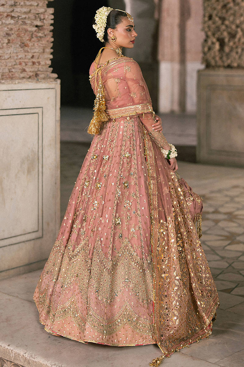 MNR Khushboo Style — Mairaz Pink Long Frock