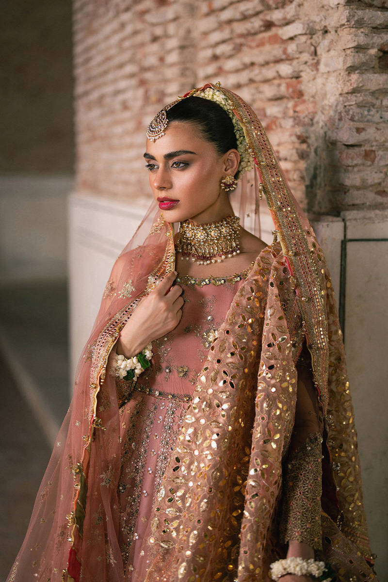 MNR Khushboo Style — Mairaz Pink Long Frock