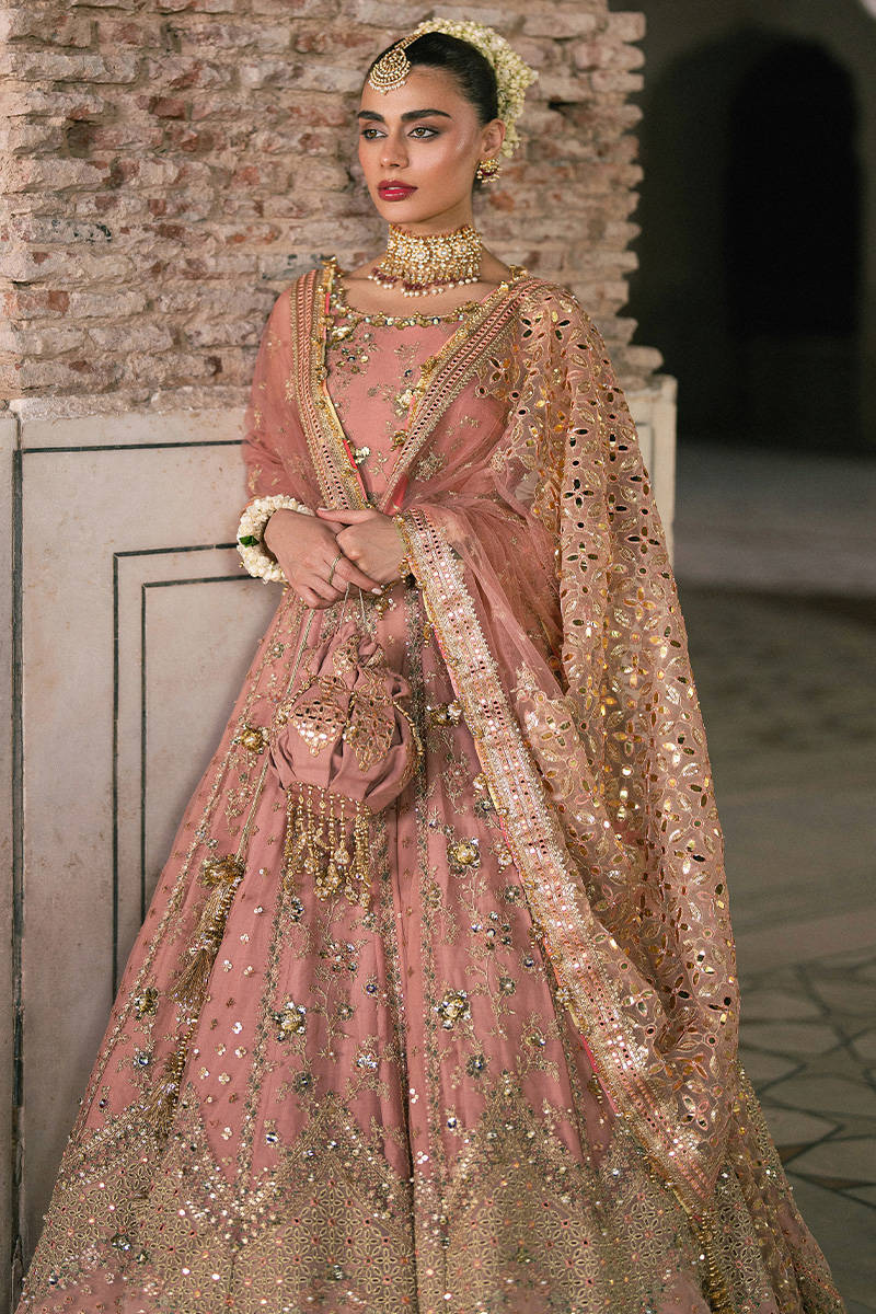 MNR Khushboo Style — Mairaz Pink Long Frock