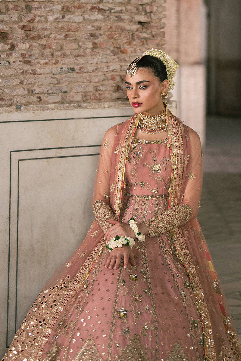 MNR Khushboo Style — Mairaz Pink Long Frock