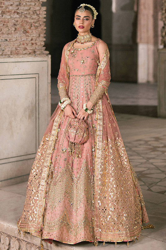 MNR Khushboo Style — Mairaz Pink Long Frock