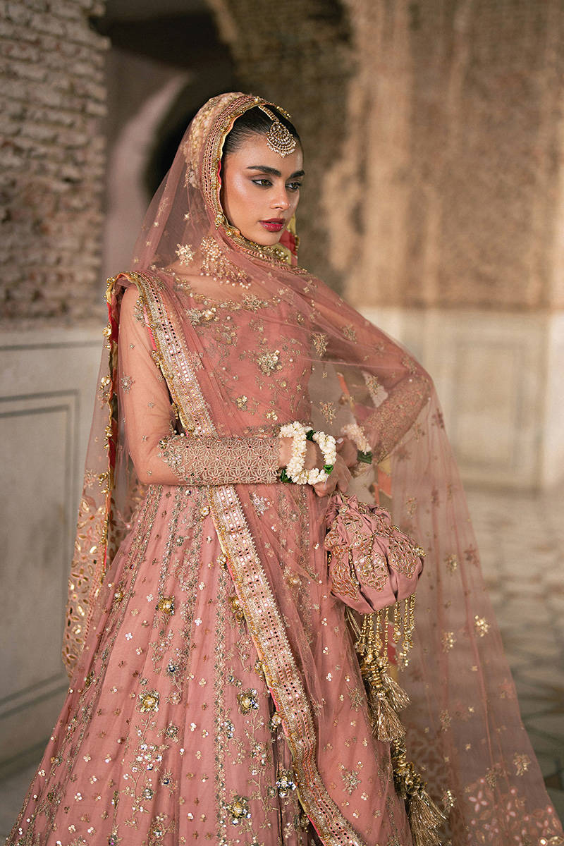 MNR Khushboo Style — Mairaz Pink Long Frock