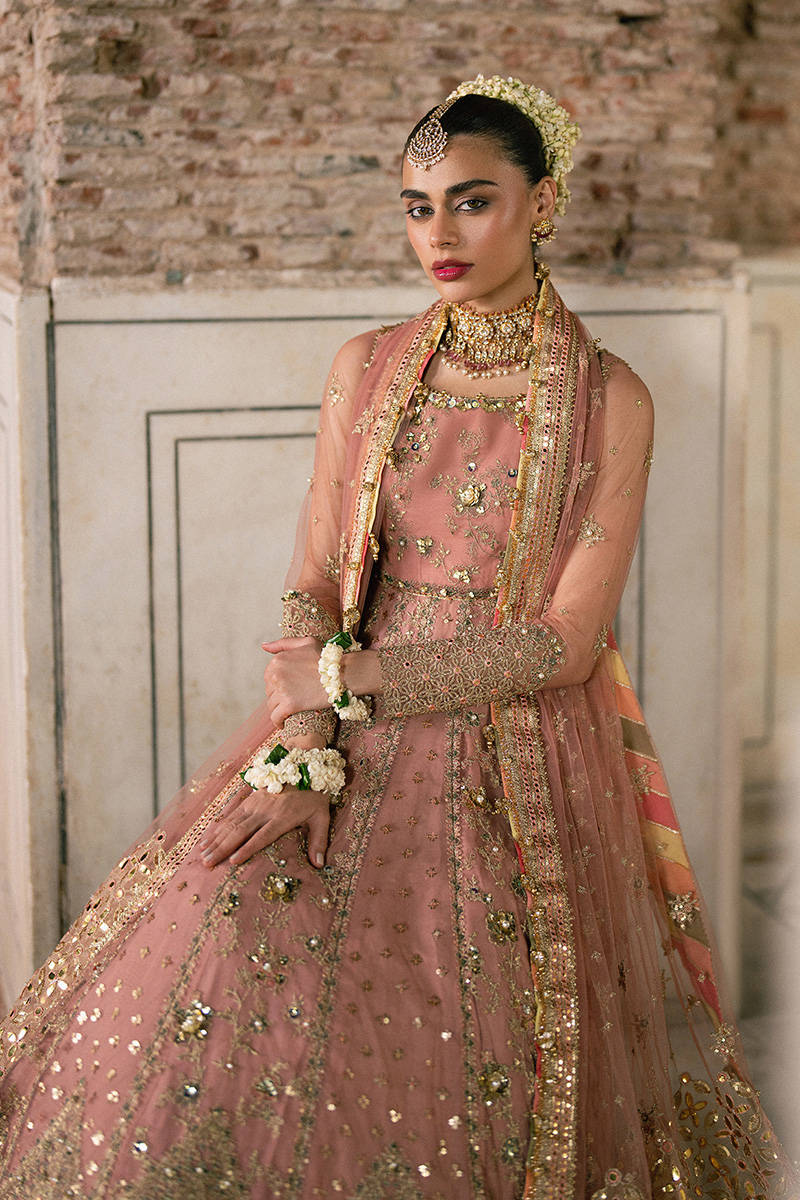 MNR Khushboo Style — Mairaz Pink Long Frock
