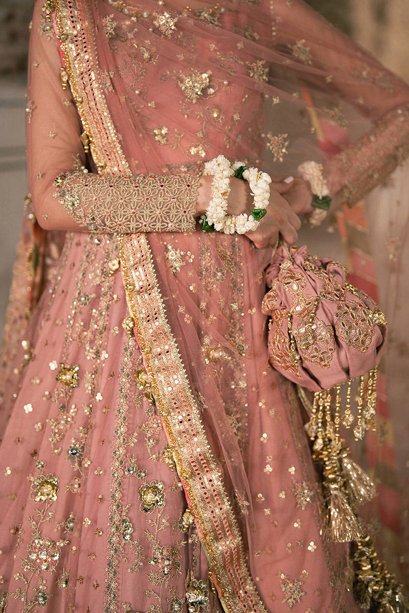 MNR Khushboo Style — Mairaz Pink Long Frock