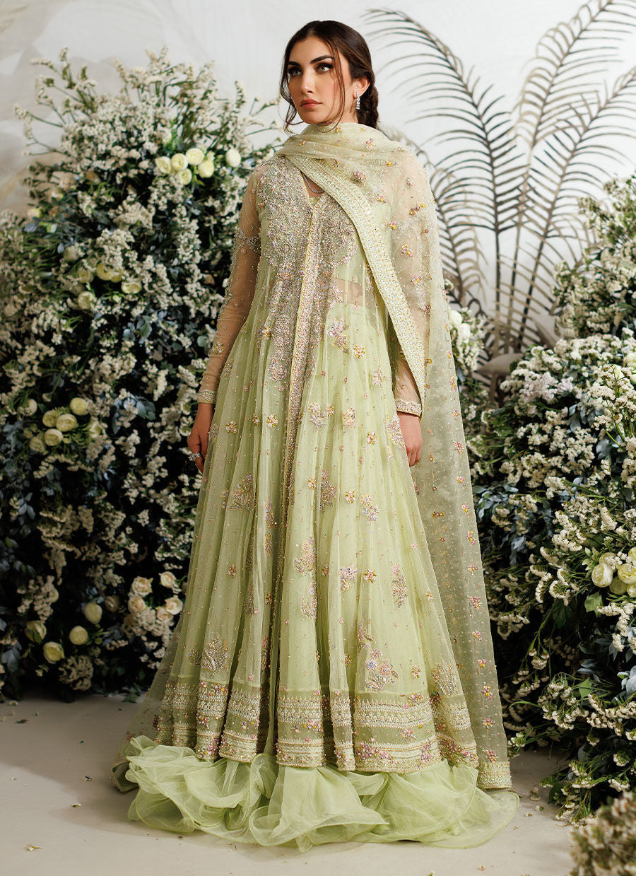 Farah Talib Aziz Iris Mauve Style — Mairaz Lemon Wedding Maxi