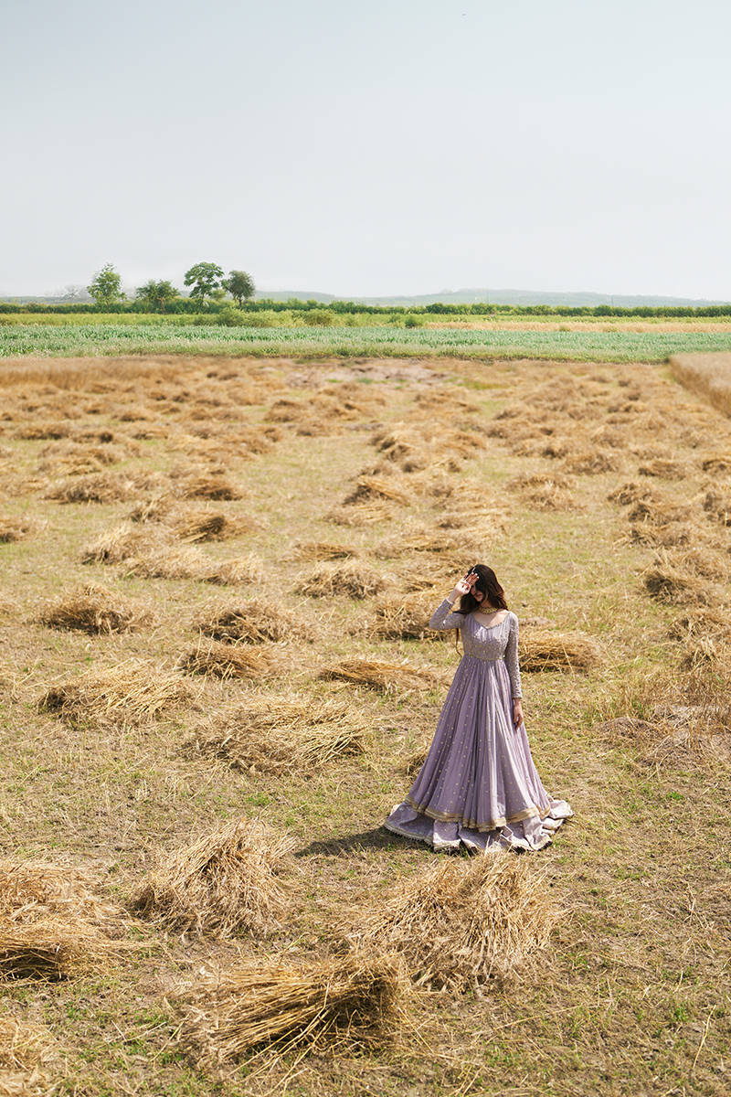 Mohsin Naveed Ranjha Ardaas style — Mairaz lilac maxi reference, view 3 of 7
