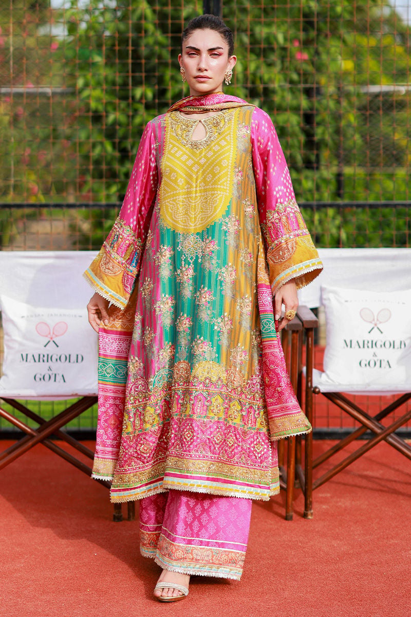Ansab Jahangir Elif Style — Mairaz Multi Salwar Kameez