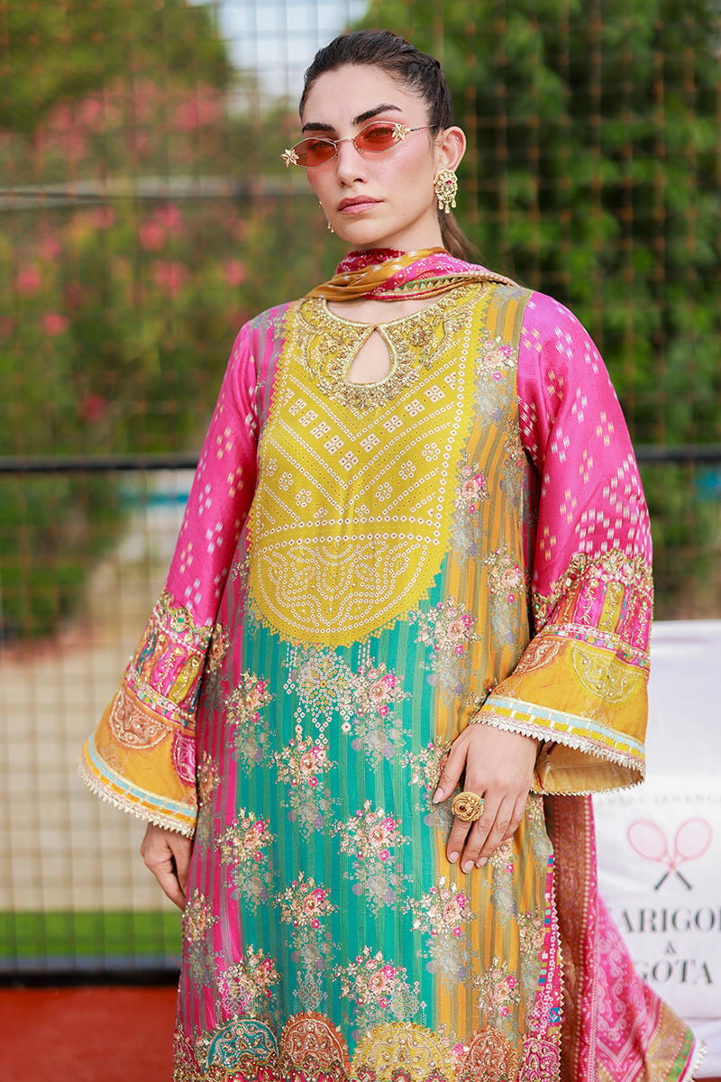 Ansab Jahangir Elif Style — Mairaz Multi Salwar Kameez