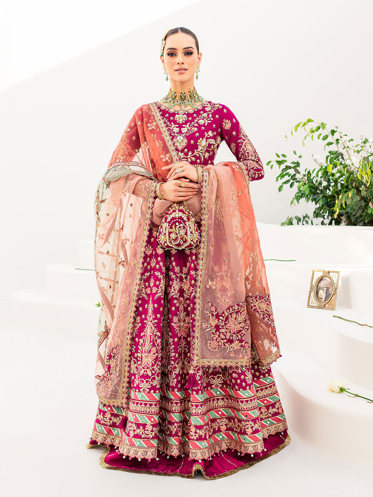 Gulal Satrangi 01 Style — Mairaz Three-Piece Suit
