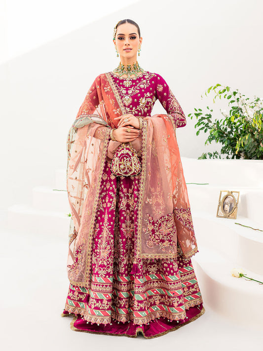 Gulal Satrangi 01 Style — Mairaz Three-Piece Suit