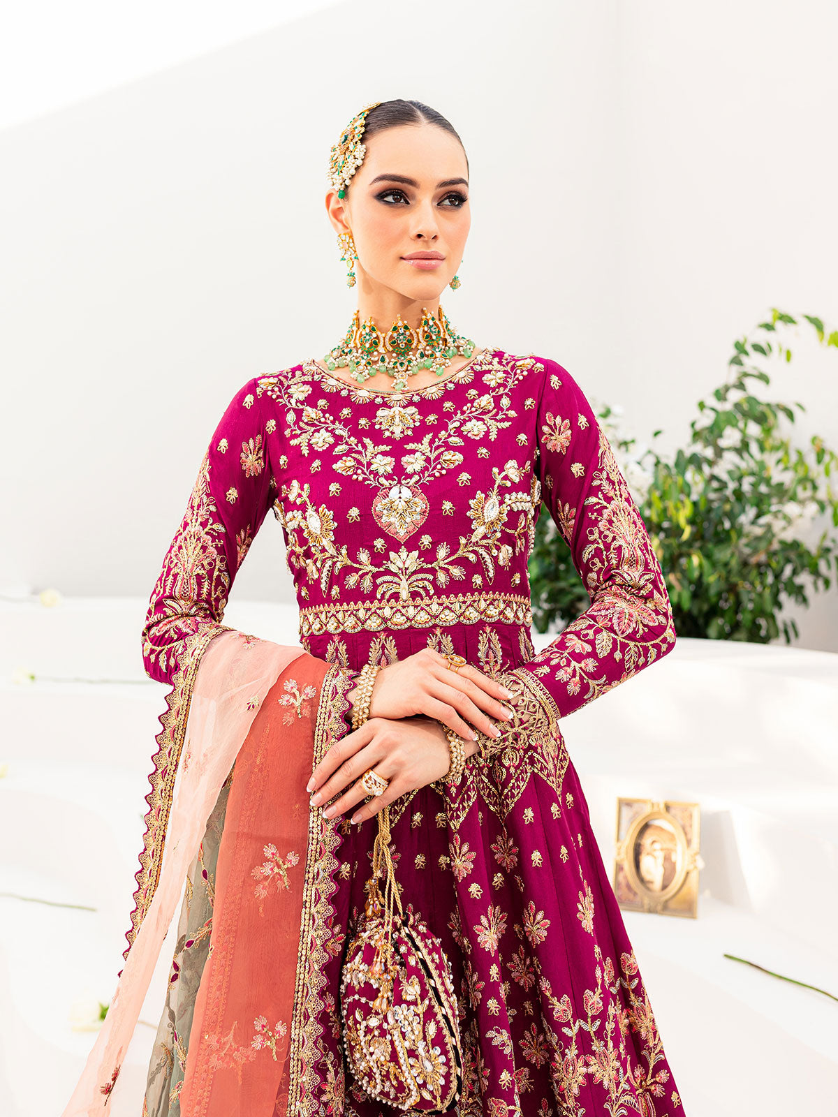 Gulal Satrangi 01 Style — Mairaz Three-Piece Suit