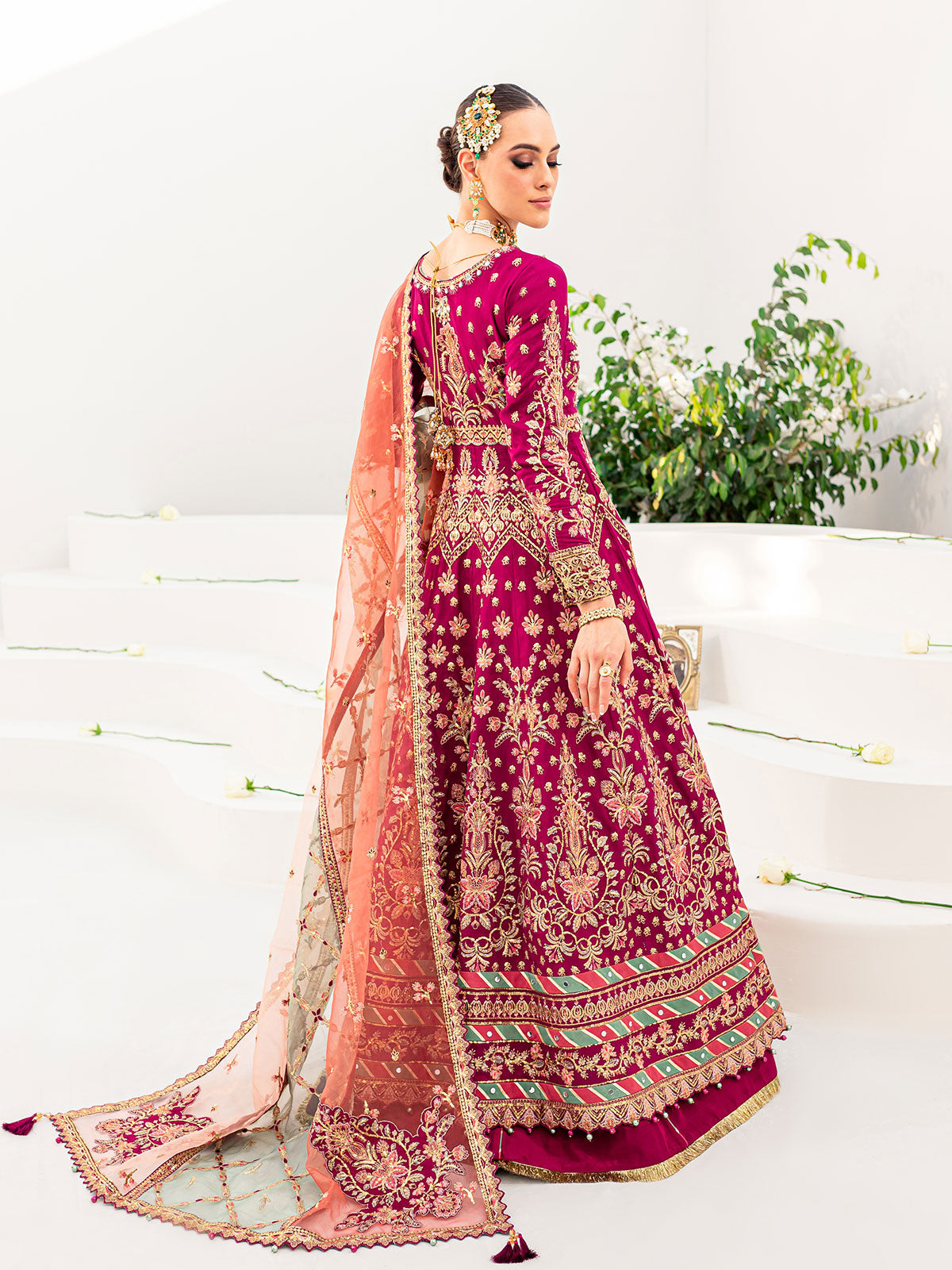 Gulal Satrangi 01 Style — Mairaz Three-Piece Suit