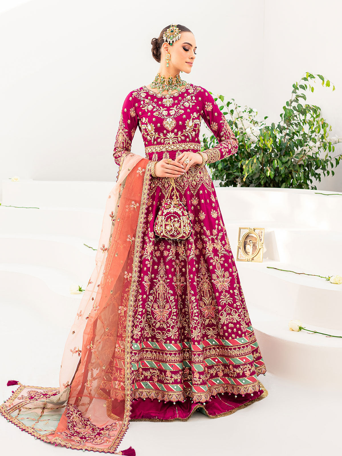 Gulal Satrangi 01 Style — Mairaz Three-Piece Suit