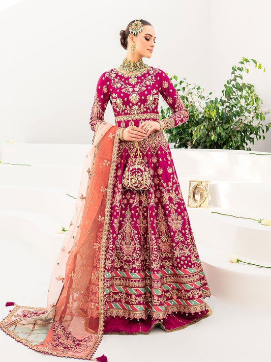 Gulal Satrangi 01 Style — Mairaz Three-Piece Suit