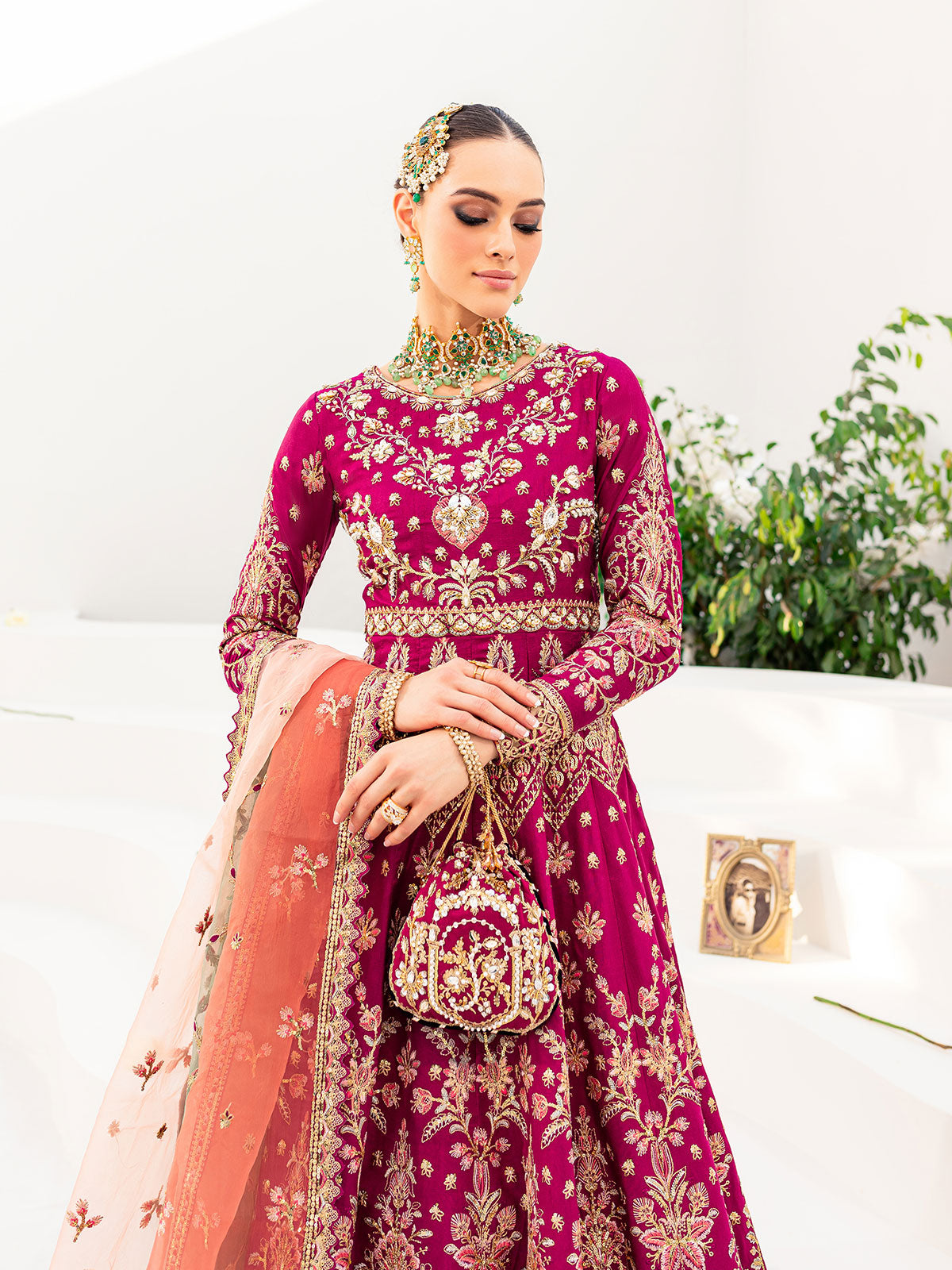 Gulal Satrangi 01 Style — Mairaz Three-Piece Suit