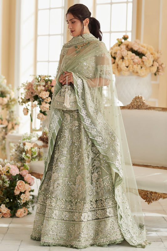 Élan Arya EC23-02 style — Mairaz pistachio sharara reference, view 2 of 5