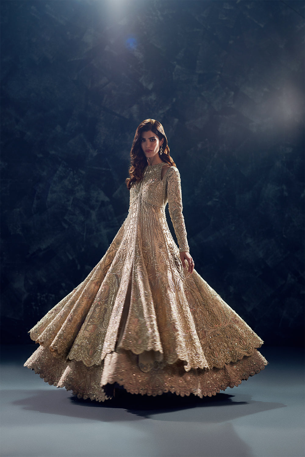 Soraya Reverie style — Mairaz gold gown reference, view 1 of 5