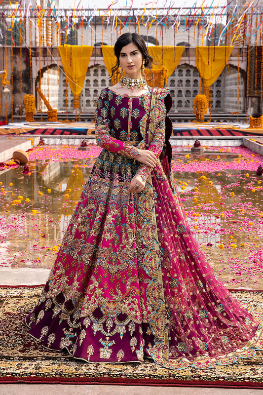 Mina Kashif Mahrosh Style — Mairaz Flared Gown