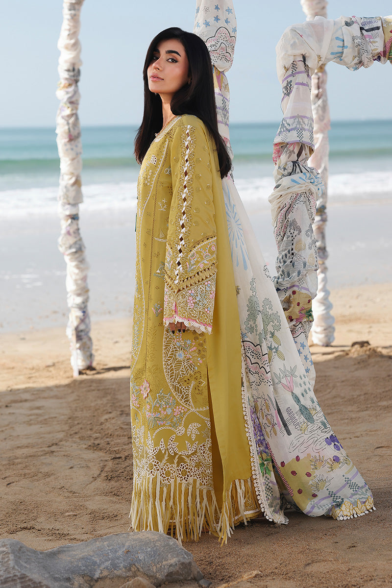 Qalamkar SA-07 Hira Style — Mairaz Lawn Suit