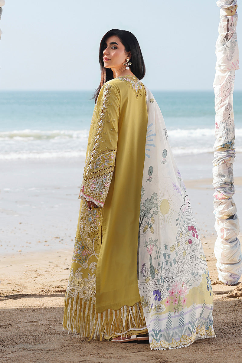 Qalamkar SA-07 Hira Style — Mairaz Lawn Suit