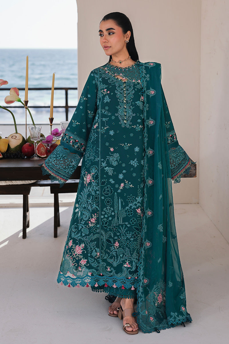 Qalamkar SA-04 Elif Style — Mairaz Lawn Suit