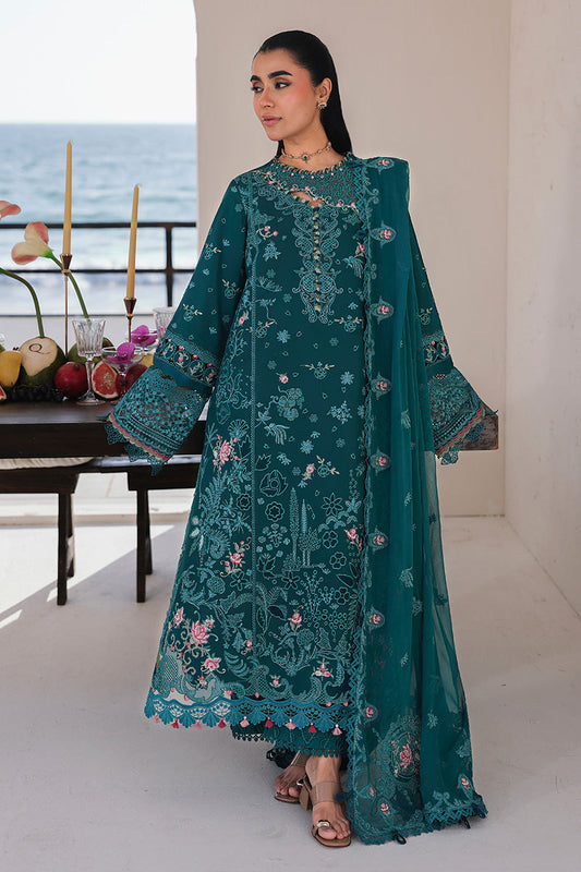 Qalamkar SA-04 Elif Style — Mairaz Lawn Suit