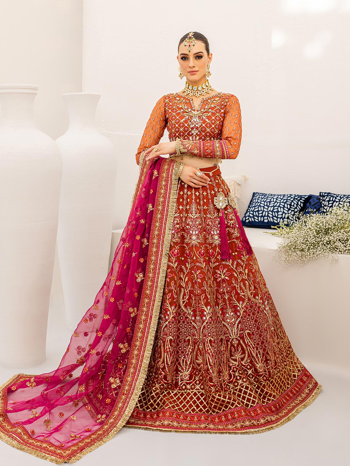Gulaal Sanaiyah 06 Style — Mairaz Lehenga