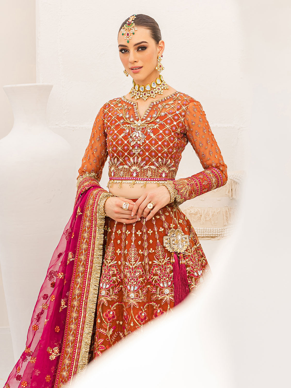 Gulaal Sanaiyah 06 Style — Mairaz Lehenga