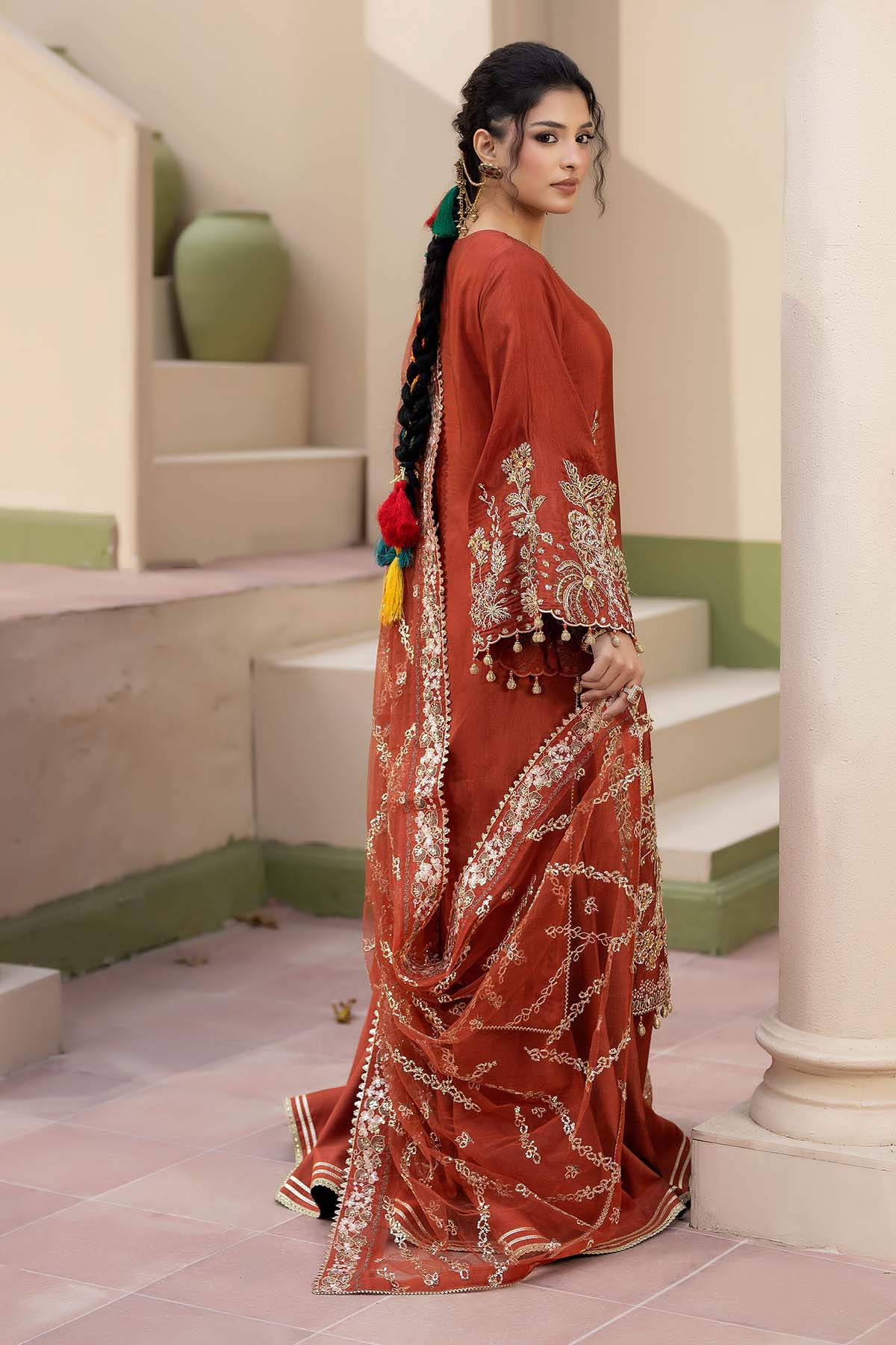 Maryams Mehrosh-HRI-8598 Style — Mairaz Three-Piece Suit