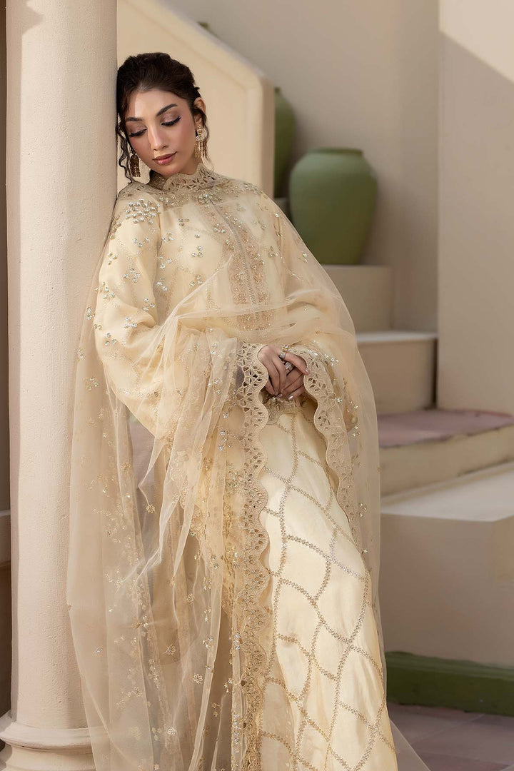 Maryams Noor-E-Safa HRI-8597 Style — Mairaz Three-Piece Suit