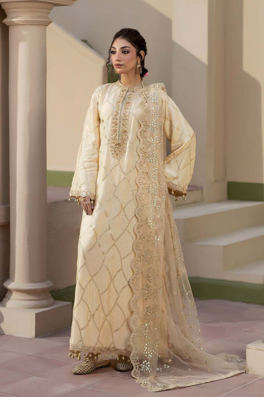 Maryams Noor-E-Safa HRI-8597 Style — Mairaz Three-Piece Suit