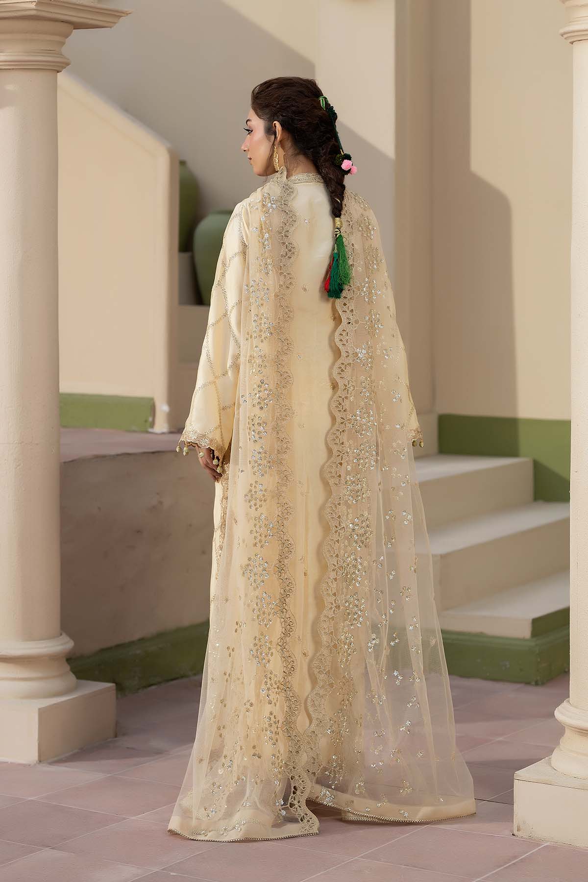 Maryams Noor-E-Safa HRI-8597 Style — Mairaz Three-Piece Suit