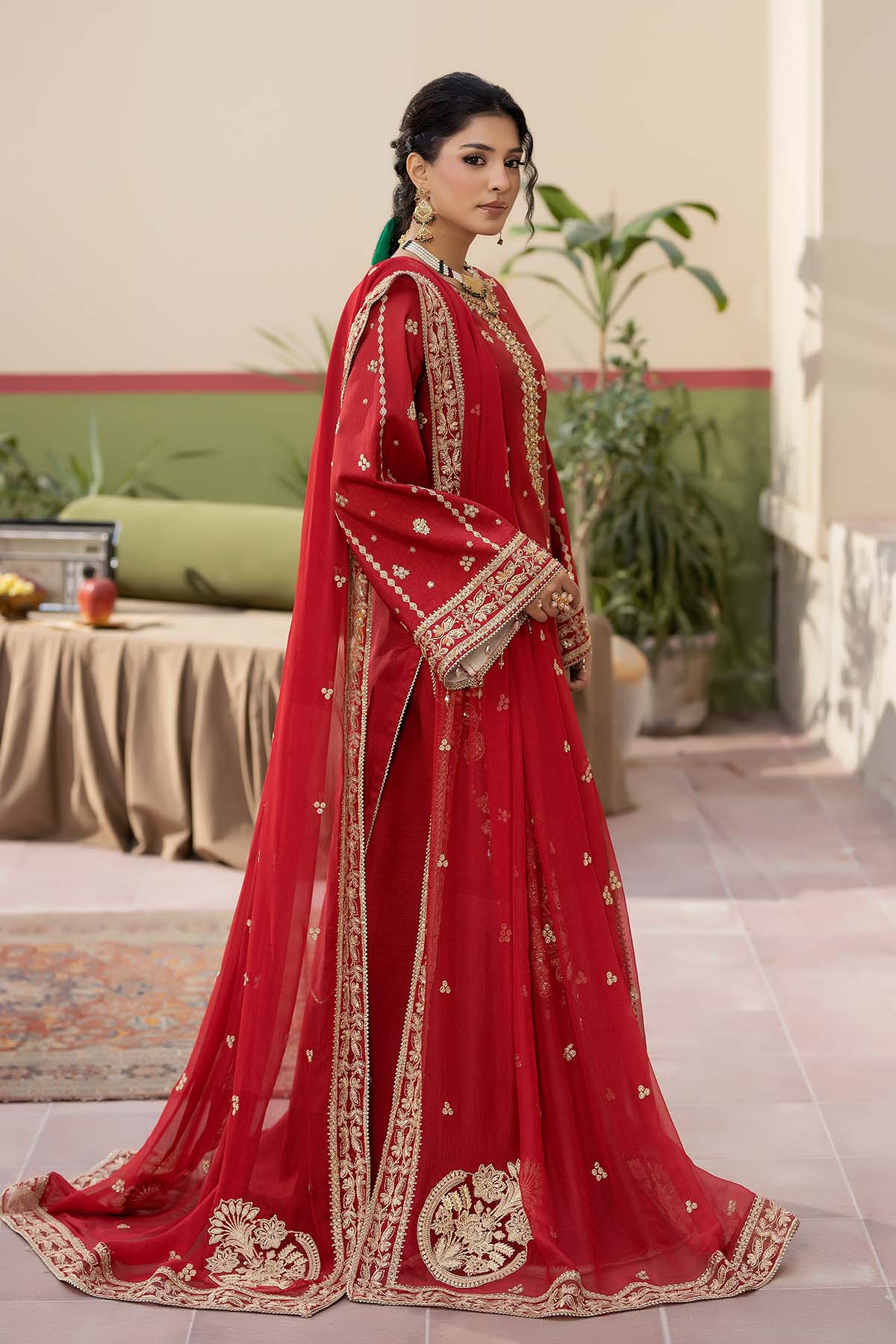 Maryams Parisa HRI-8596 Style — Mairaz Three-Piece Suit