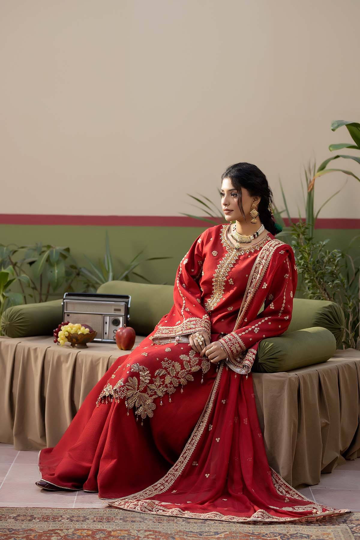 Maryams Parisa HRI-8596 Style — Mairaz Three-Piece Suit