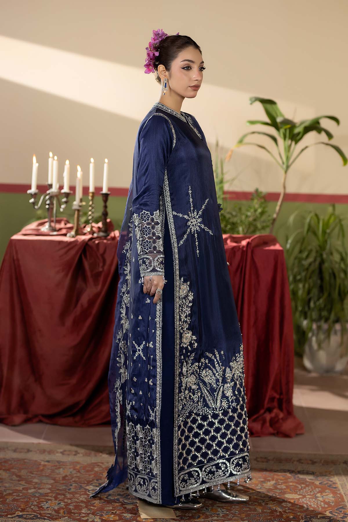 Maryams Neelam-HRI-8593 Style — Mairaz Three-Piece Suit