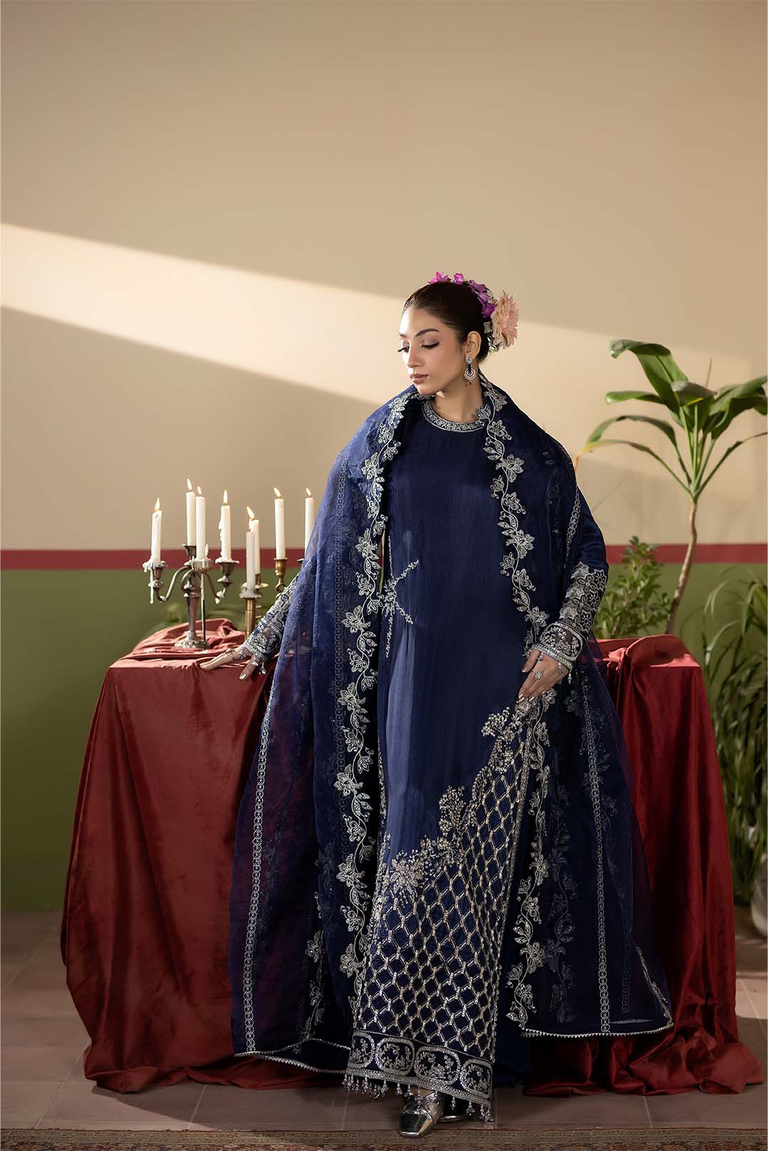 Maryams Neelam-HRI-8593 Style — Mairaz Three-Piece Suit