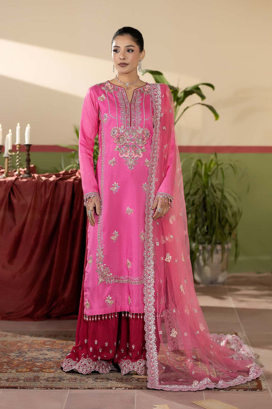 Maryams Gul-E-Rang HRI-8592 Style — Mairaz Three-Piece Suit
