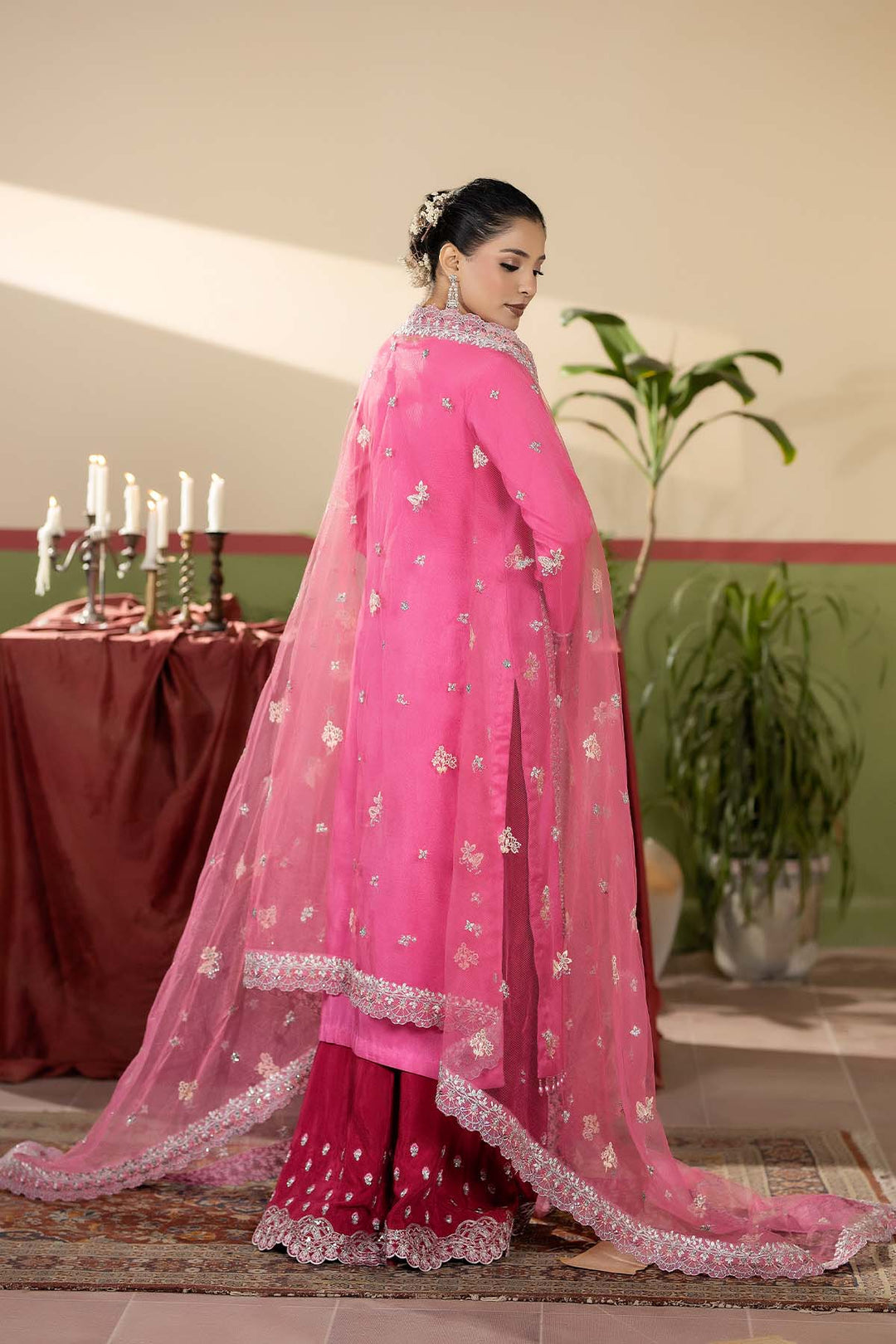 Maryams Gul-E-Rang HRI-8592 Style — Mairaz Three-Piece Suit