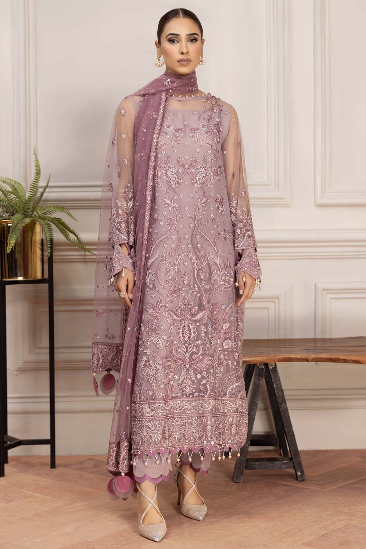 Farasha Freesia Style — Mairaz Three-Piece Suit