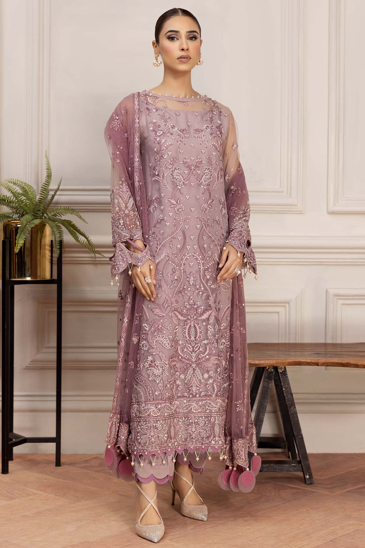 Farasha Freesia Style — Mairaz Three-Piece Suit