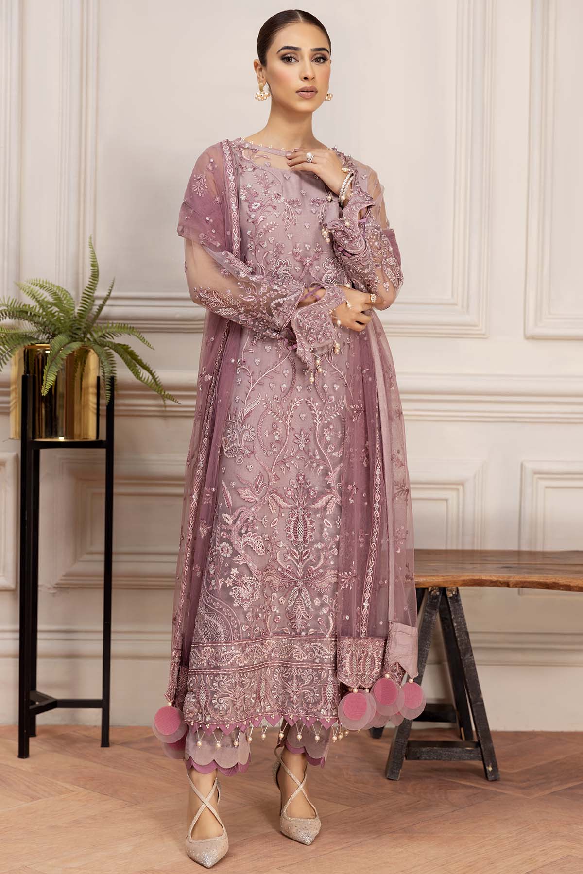 Farasha Freesia Style — Mairaz Three-Piece Suit