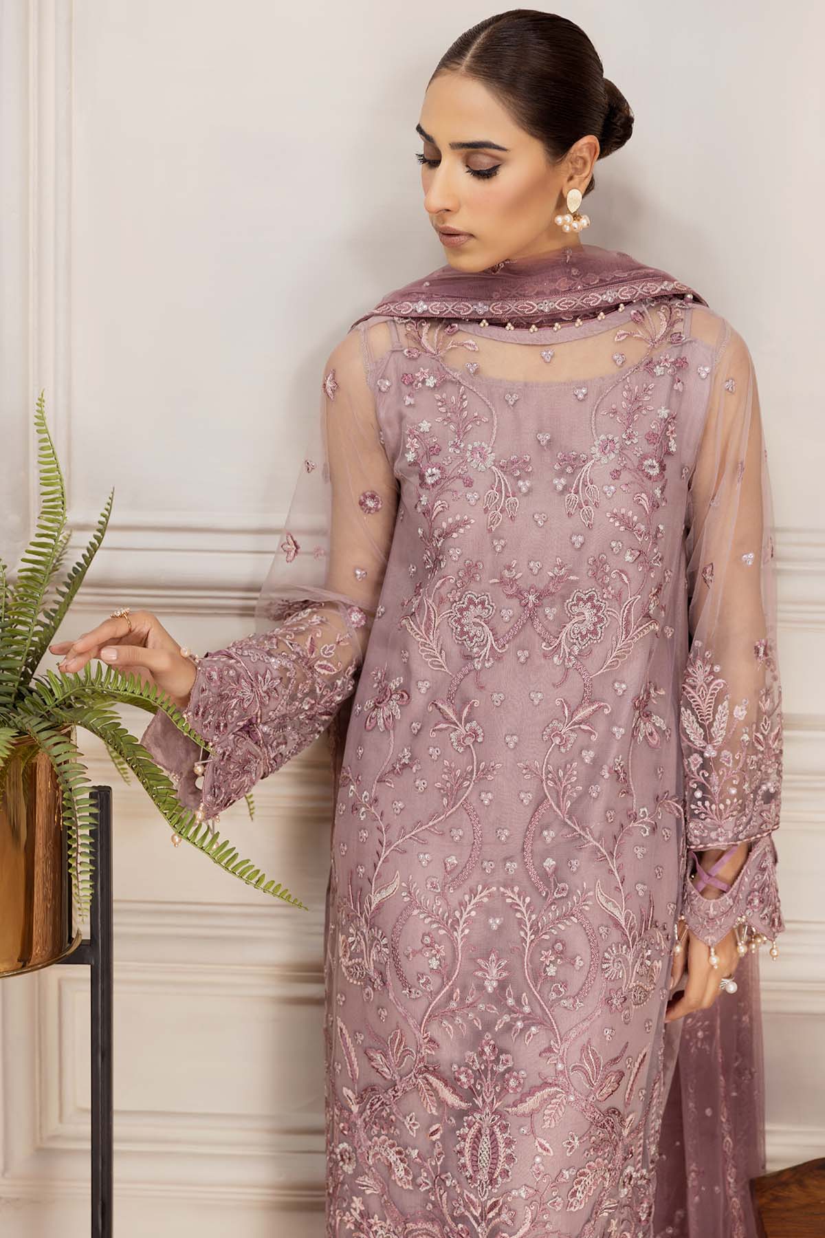 Farasha Freesia Style — Mairaz Three-Piece Suit