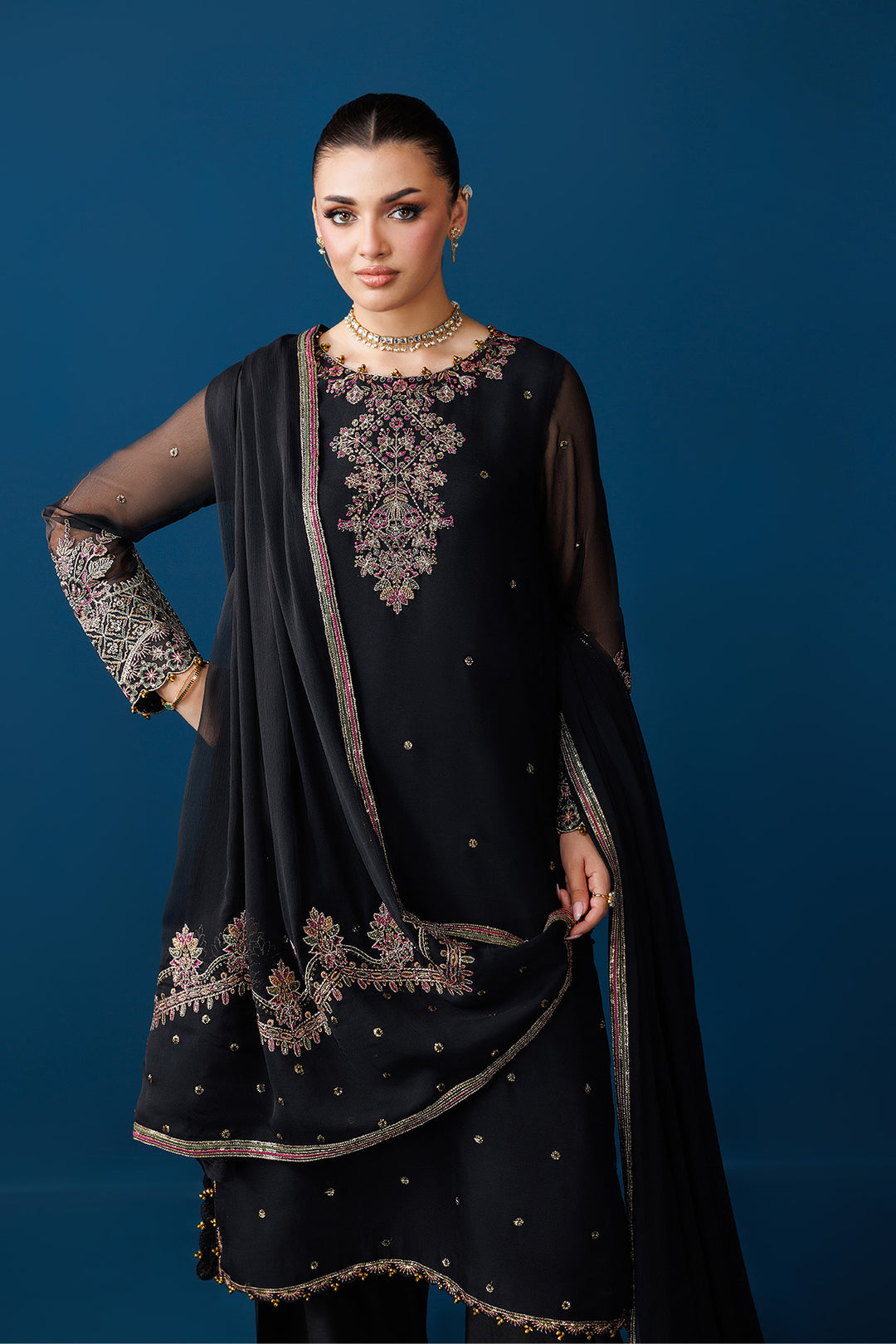 Alizeh AF-DUA-3037-Eclipse Style — Mairaz Three-Piece Suit