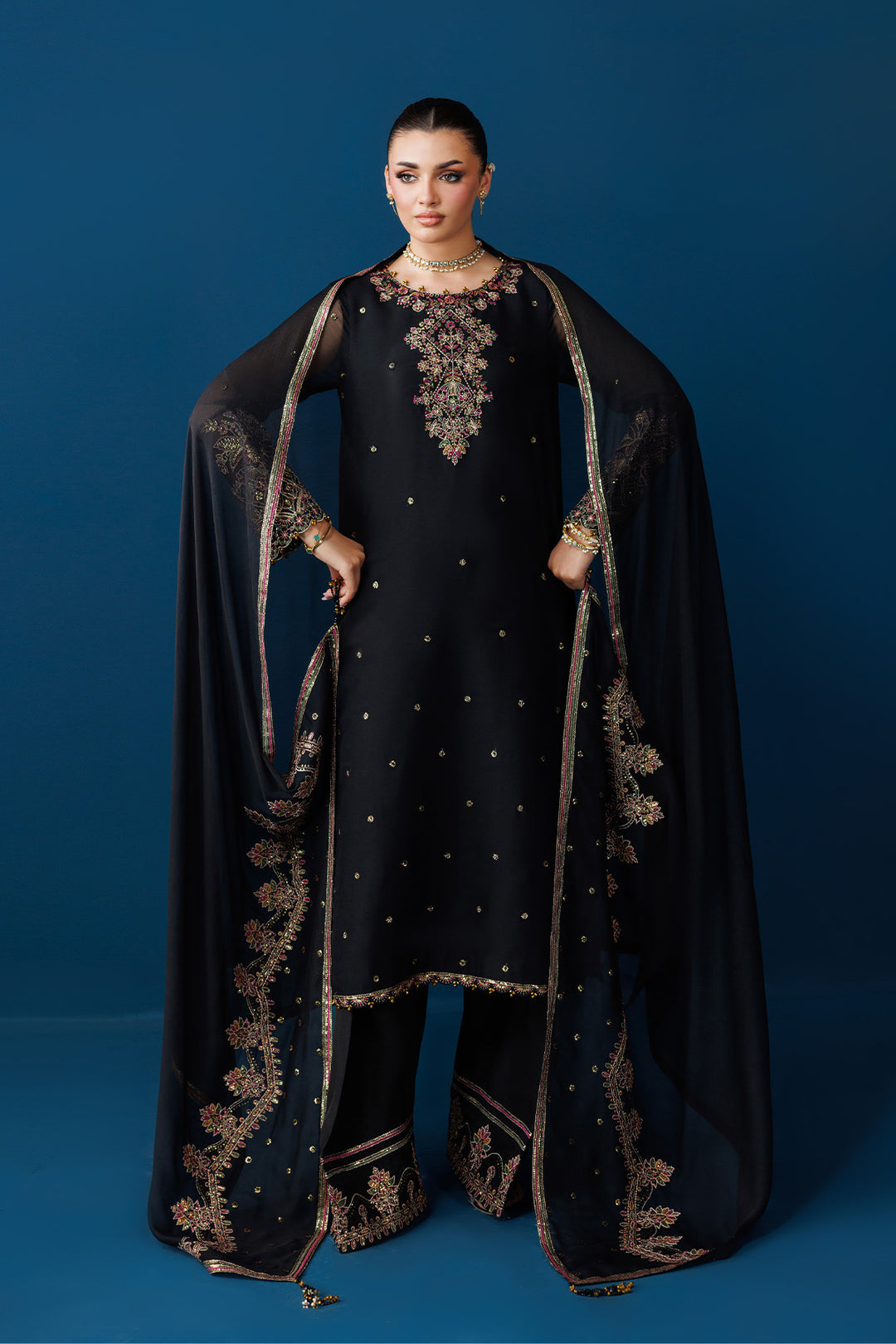 Alizeh AF-DUA-3037-Eclipse Style — Mairaz Three-Piece Suit