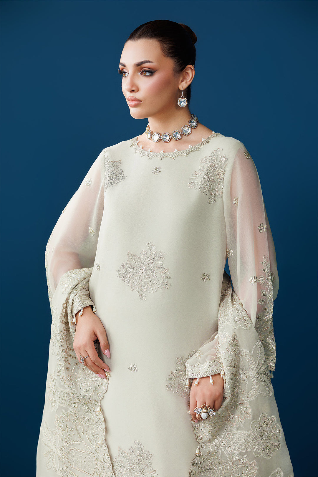 Alizeh Dew Drop Style — Mairaz Three-Piece Suit