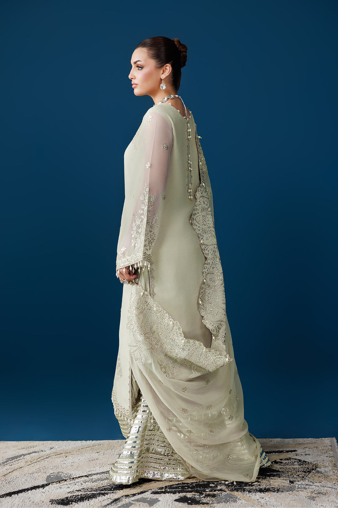 Alizeh Dew Drop Style — Mairaz Three-Piece Suit