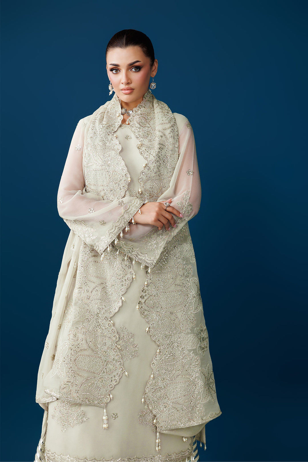 Alizeh Dew Drop Style — Mairaz Three-Piece Suit
